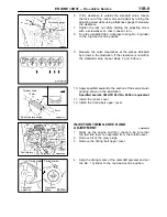 Preview for 158 page of Mitsubishi MOTORS L200 1996 Workshop Manual