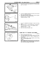 Preview for 164 page of Mitsubishi MOTORS L200 1996 Workshop Manual