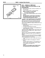 Preview for 233 page of Mitsubishi MOTORS L200 1996 Workshop Manual