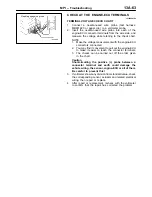 Preview for 303 page of Mitsubishi MOTORS L200 1996 Workshop Manual