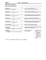 Preview for 380 page of Mitsubishi MOTORS L200 1996 Workshop Manual