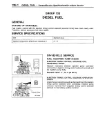 Preview for 500 page of Mitsubishi MOTORS L200 1996 Workshop Manual