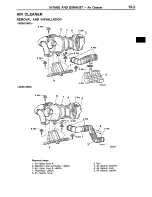 Preview for 628 page of Mitsubishi MOTORS L200 1996 Workshop Manual