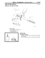 Preview for 772 page of Mitsubishi MOTORS L200 1996 Workshop Manual