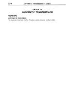 Preview for 812 page of Mitsubishi MOTORS L200 1996 Workshop Manual