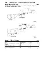 Preview for 824 page of Mitsubishi MOTORS L200 1996 Workshop Manual