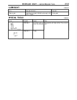 Preview for 825 page of Mitsubishi MOTORS L200 1996 Workshop Manual