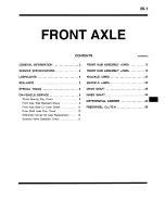 Preview for 834 page of Mitsubishi MOTORS L200 1996 Workshop Manual