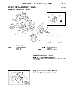 Preview for 846 page of Mitsubishi MOTORS L200 1996 Workshop Manual