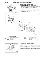 Preview for 847 page of Mitsubishi MOTORS L200 1996 Workshop Manual