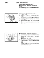 Preview for 861 page of Mitsubishi MOTORS L200 1996 Workshop Manual