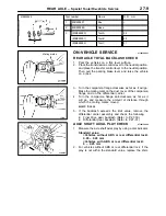 Preview for 913 page of Mitsubishi MOTORS L200 1996 Workshop Manual