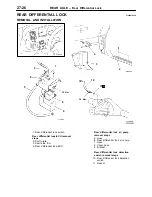 Preview for 930 page of Mitsubishi MOTORS L200 1996 Workshop Manual