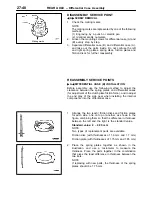 Preview for 952 page of Mitsubishi MOTORS L200 1996 Workshop Manual