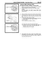 Preview for 1033 page of Mitsubishi MOTORS L200 1996 Workshop Manual