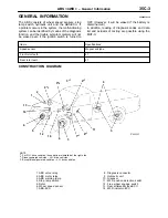 Preview for 1131 page of Mitsubishi MOTORS L200 1996 Workshop Manual