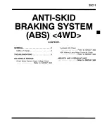 Preview for 1149 page of Mitsubishi MOTORS L200 1996 Workshop Manual