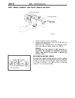 Preview for 1415 page of Mitsubishi MOTORS L200 1996 Workshop Manual