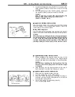 Preview for 1428 page of Mitsubishi MOTORS L200 1996 Workshop Manual