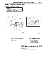 Preview for 1564 page of Mitsubishi MOTORS L200 1996 Workshop Manual