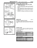 Preview for 1664 page of Mitsubishi MOTORS L200 1996 Workshop Manual