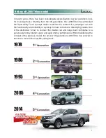 Предварительный просмотр 4 страницы Mitsubishi MOTORS L200 TRITON 1978 Product Reference Manual