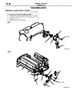 Предварительный просмотр 72 страницы Mitsubishi MOTORS Lancer 2004 Workshop Manual