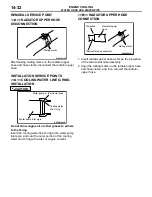 Предварительный просмотр 78 страницы Mitsubishi MOTORS Lancer 2004 Workshop Manual