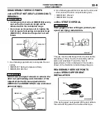 Предварительный просмотр 171 страницы Mitsubishi MOTORS Lancer 2004 Workshop Manual