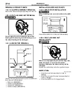 Предварительный просмотр 194 страницы Mitsubishi MOTORS Lancer 2004 Workshop Manual