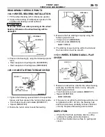 Предварительный просмотр 207 страницы Mitsubishi MOTORS Lancer 2004 Workshop Manual