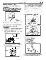 Предварительный просмотр 209 страницы Mitsubishi MOTORS Lancer 2004 Workshop Manual