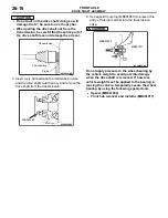 Предварительный просмотр 210 страницы Mitsubishi MOTORS Lancer 2004 Workshop Manual