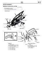 Предварительный просмотр 249 страницы Mitsubishi MOTORS Lancer 2004 Workshop Manual