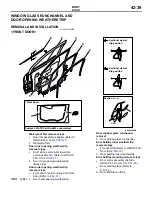 Предварительный просмотр 257 страницы Mitsubishi MOTORS Lancer 2004 Workshop Manual