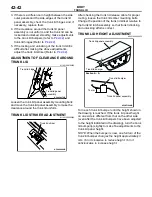 Предварительный просмотр 260 страницы Mitsubishi MOTORS Lancer 2004 Workshop Manual