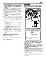 Предварительный просмотр 275 страницы Mitsubishi MOTORS Lancer 2004 Workshop Manual