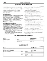 Предварительный просмотр 474 страницы Mitsubishi MOTORS Lancer 2004 Workshop Manual