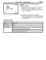 Предварительный просмотр 90 страницы Mitsubishi MOTORS Lancer 2005 Workshop Manual Supplement