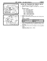 Предварительный просмотр 102 страницы Mitsubishi MOTORS Lancer 2005 Workshop Manual Supplement