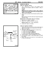 Предварительный просмотр 106 страницы Mitsubishi MOTORS Lancer 2005 Workshop Manual Supplement