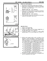 Предварительный просмотр 108 страницы Mitsubishi MOTORS Lancer 2005 Workshop Manual Supplement