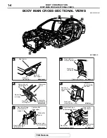 Предварительный просмотр 6 страницы Mitsubishi MOTORS Lancer Evolution 2008 Body Repair Manual