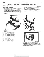 Предварительный просмотр 10 страницы Mitsubishi MOTORS Lancer Evolution 2008 Body Repair Manual