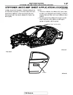 Предварительный просмотр 29 страницы Mitsubishi MOTORS Lancer Evolution 2008 Body Repair Manual