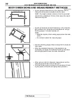 Предварительный просмотр 36 страницы Mitsubishi MOTORS Lancer Evolution 2008 Body Repair Manual