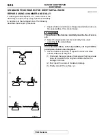 Предварительный просмотр 86 страницы Mitsubishi MOTORS Lancer Evolution 2008 Body Repair Manual