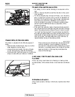 Предварительный просмотр 88 страницы Mitsubishi MOTORS Lancer Evolution 2008 Body Repair Manual