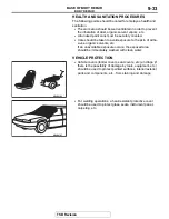 Предварительный просмотр 93 страницы Mitsubishi MOTORS Lancer Evolution 2008 Body Repair Manual