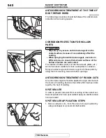 Предварительный просмотр 100 страницы Mitsubishi MOTORS Lancer Evolution 2008 Body Repair Manual